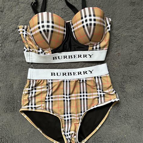 burberry bikini set